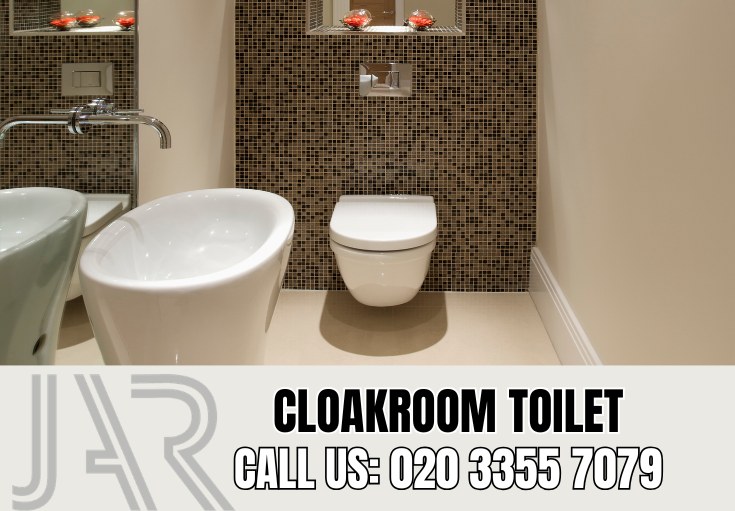 Cloakroom and Downstairs Toilet Installation by Acton Bathroom Fitters